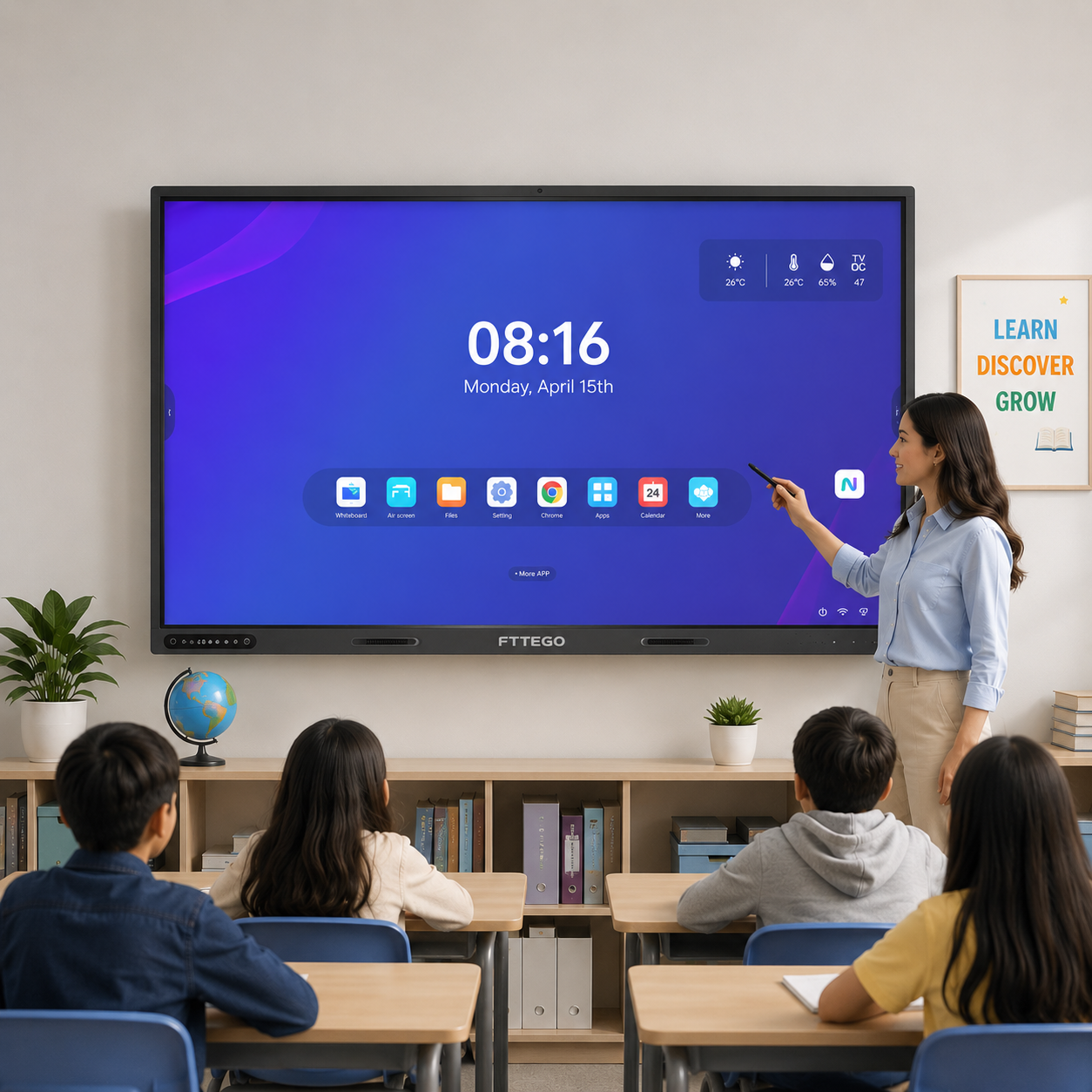 FTTEGO Interactive Displays for Education